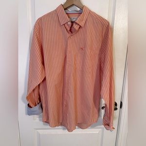 Tommy Bahama Newport Coast Seas Stripe. Large. Mango.
